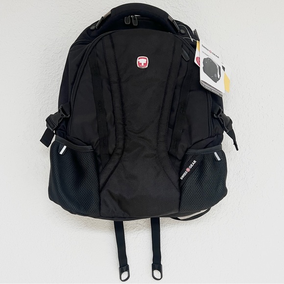 Swiss Gear black TSA travel friendly Scan Smart laptop gear all-in-one backpack - Picture 2 of 16